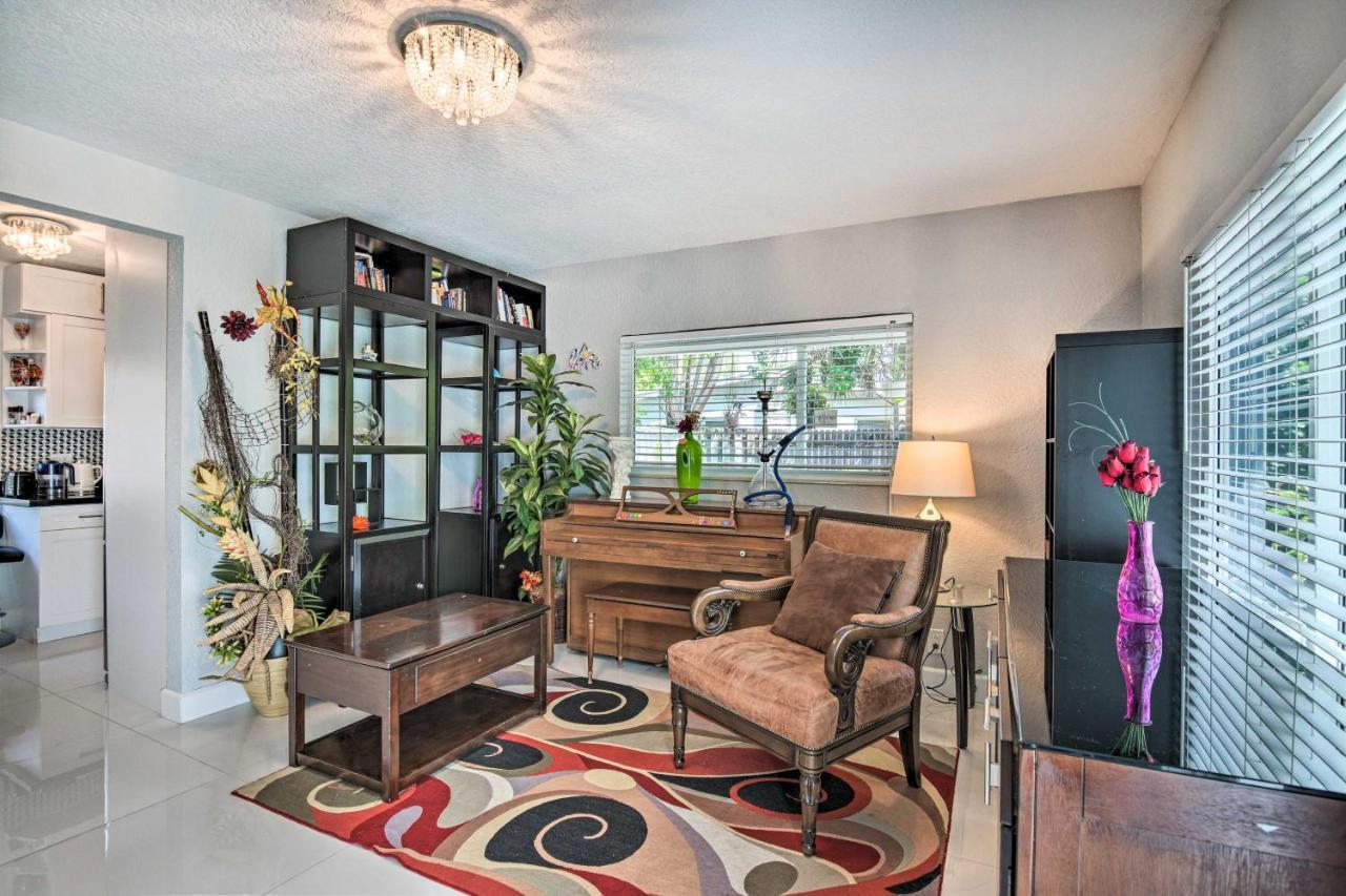 Shady And Eclectic Fort Lauderdale Dwelling With Yard! ภายนอก รูปภาพ
