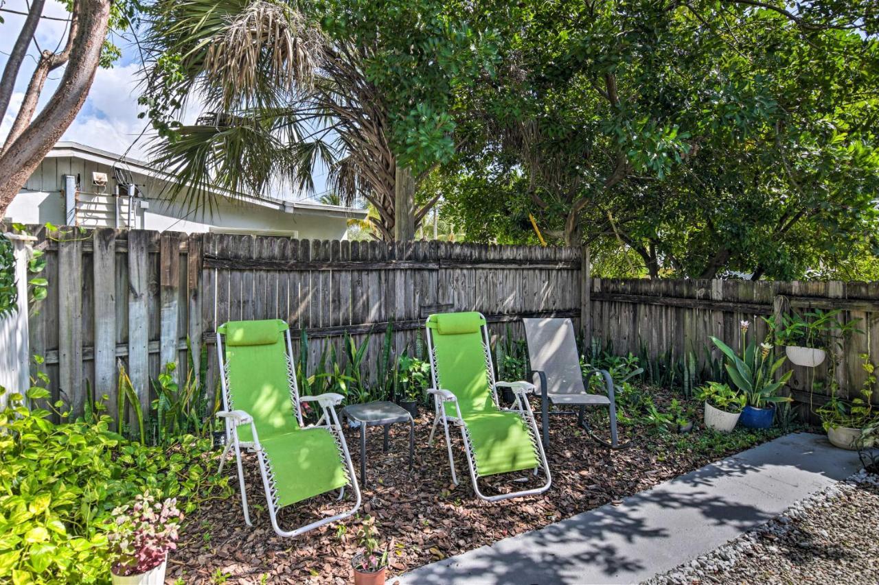 Shady And Eclectic Fort Lauderdale Dwelling With Yard! ภายนอก รูปภาพ